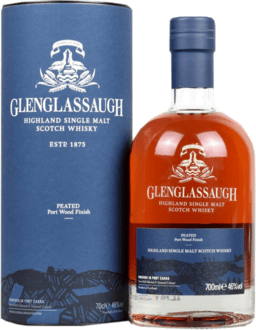 Glenglassaugh Peated Port Wood Finish 46%  70cl