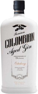 Gin Dictador Columbian Aged 43%  70cl