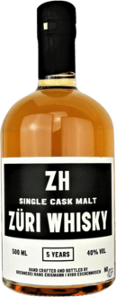 ZH Züri Whisky 5 Years 40%  50cl