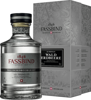 Fassbind Les Trouvailles Waldbeerengeist 41%  50cl