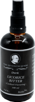 The Seventh Sense Licorice Lakritze Bitters 48.1%  10cl