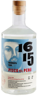 Pisco 1615 Puro Quebranta 42%
