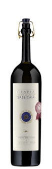 Grappa Barili di Sassicaia 40%  50cl