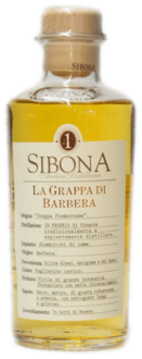 Sibona Grappa di Barbera 40%  50cl