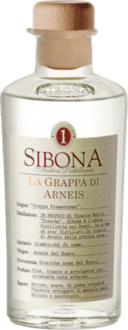 Sibona Grappa di Arneis 42%  50cl