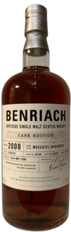 BenRiach 16yo Cask Edition Moscatel 2008 57.2%  70cl