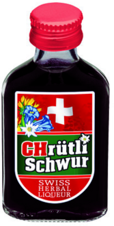 CHrütlischwur Miniature PET 30% Schweiz, Kräuterli
