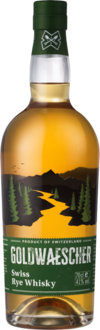 Goldwaescher Swiss Rye Green Label 41%  70cl