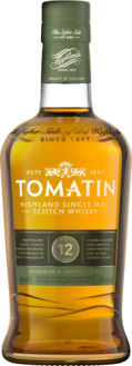 Tomatin 12 yo 43%  70cl