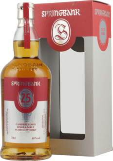 Springbank 25yo 46%  70cl