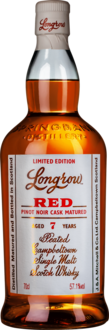 Longrow Red 7yo Pinot Noir Cask 2024 Edition 57.1%  70cl