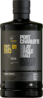 Port Charlotte SYC:01 2013 10y 54.4%  70cl