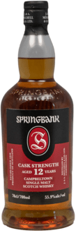 Springbank 12yo Cask Strength Batch 27 55.9%  70cl