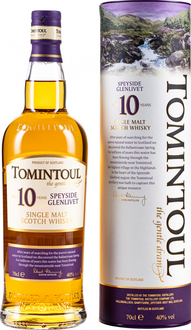 Tomintoul 10years Single Malt 40%  70cl