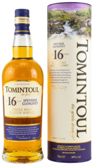 Tomintoul 16years Single Malt 40%  70cl