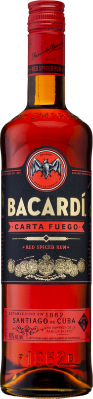 Bacardi Carta Fuego 40%