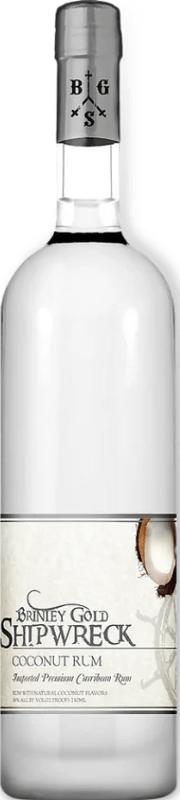 Brinley Gold Shipwreck White Coconut Rum 36%