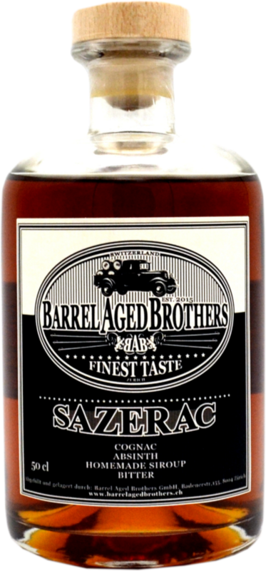 Barrel Aged Brothers Sazerac Cocktail 34.7%