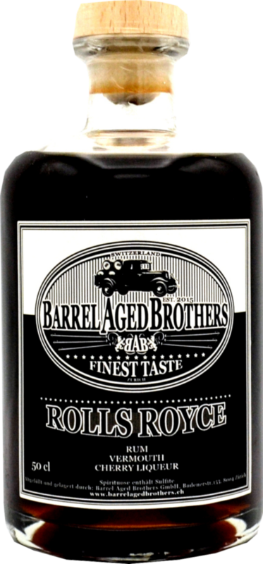 Barrel Aged Brothers Rolls Royce Cocktail 28.3%