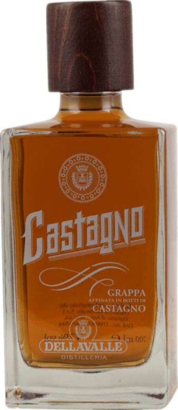 Dellavalle Grappa Affinata Botti di Castagno 42%