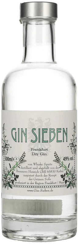 Sieben Frankfurt Dry Gin 49%