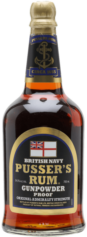 Pusser's British Navy Gunpowder 54.5%