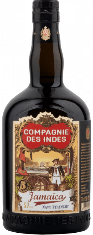 Compagnie des Indes Jamaica Navy Strenght 57%