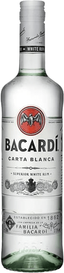 Bacardi Carta Blanca 37,5%