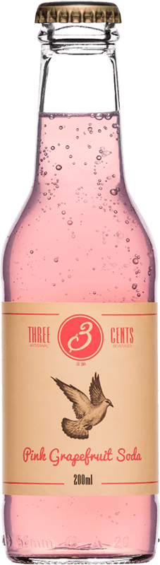 Three Cents Pink Grapefruit Soda
