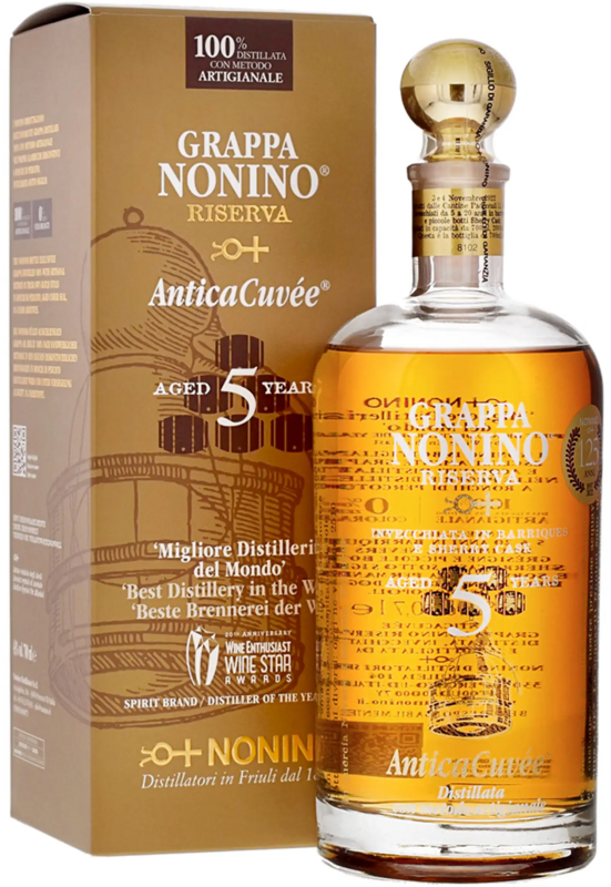 Nonino Grappa Antica Cuvée Riserva 43%