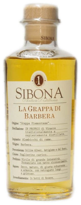Sibona Grappa di Barbera 40%