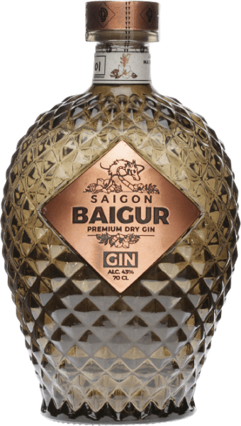 Saigon Baigur Premium Dry Gin 43%