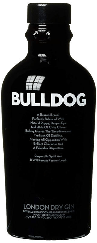 Bulldog Gin, London Dry Gin 40% 