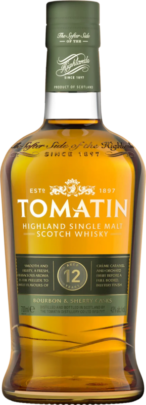Tomatin 12 yo 43%
