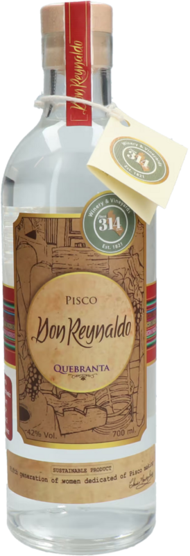 Pisco Don Reynaldo Quebranta 42%