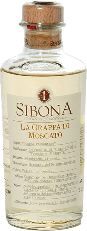 Sibona Grappa di Moscato  42%