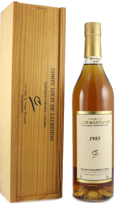 Calvados Comte de Lauriston 1985 40%