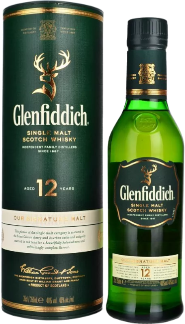 Glenfiddich 12yo 40%