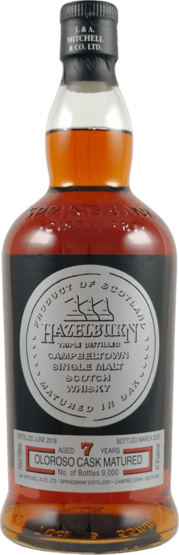 Hazelburn 7yo Oloroso Cask 2018/2026 47.9%