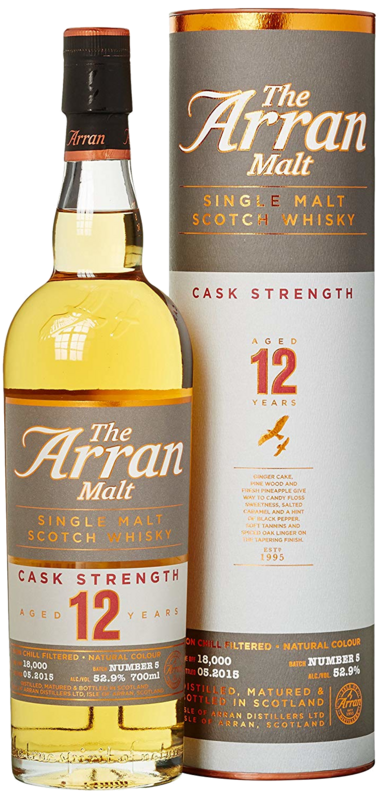 Arran Batch No.6 12yo Cask Strength 52.4%