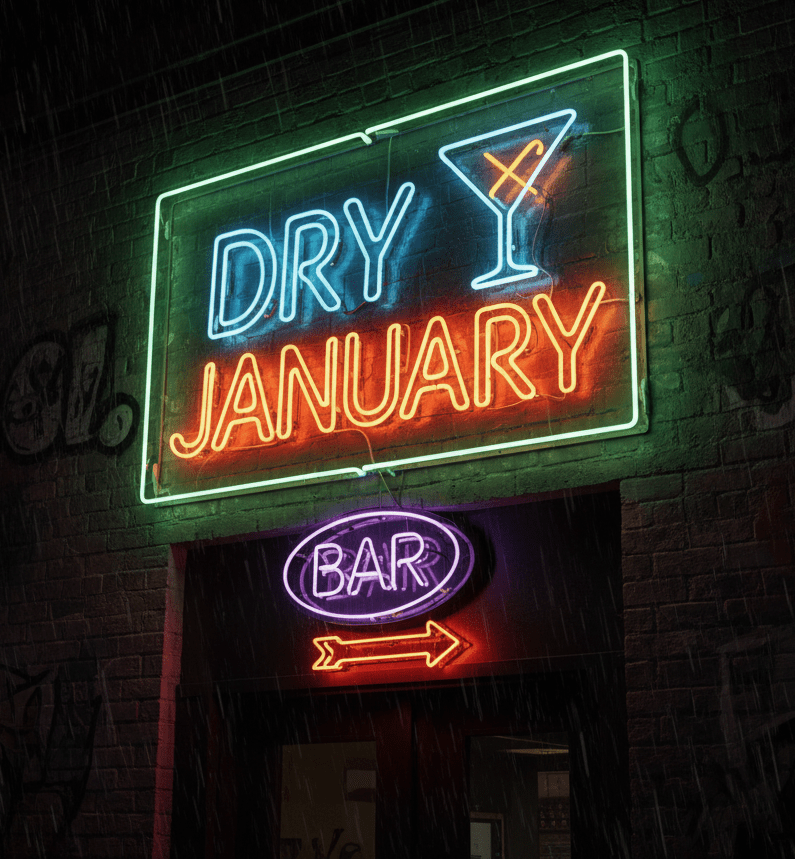 Trocken, aber mit Genuss