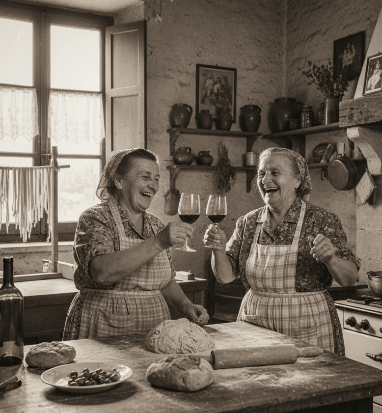 Trocken, aber mit Genuss